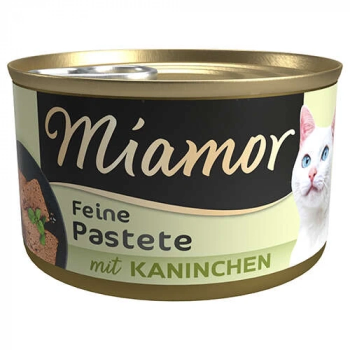 Miamor Pastate Tavşanlı Kedi Konservesi 85gr