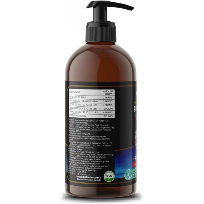 Mutamin Norveç Somon Yağı 150ml