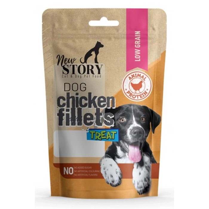 New Story Dog Chicken Fillets 80 Gr
