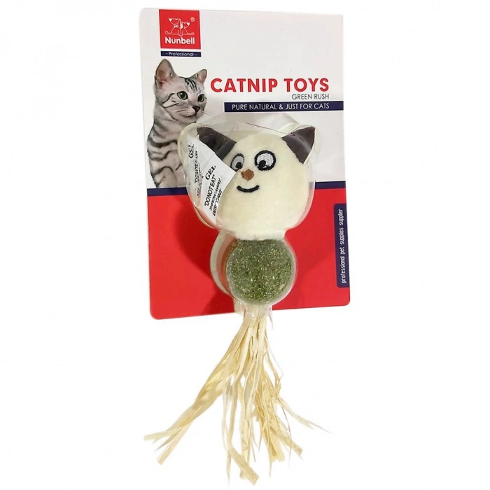 Nunbell Catnıp Peluş Kedi Oyuncagı