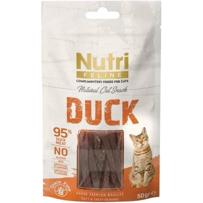 Nutri Feline Duck Snack 50 gr