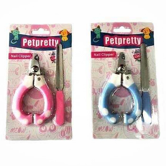 Pet Pretty Kedi Ve Köpekler İçin Tırnak Makası Seti (Törpülü)