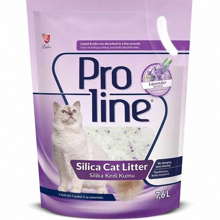 Pro Line Kristal Kedi Kumu Lavanta Aromalı 7,6 Lt