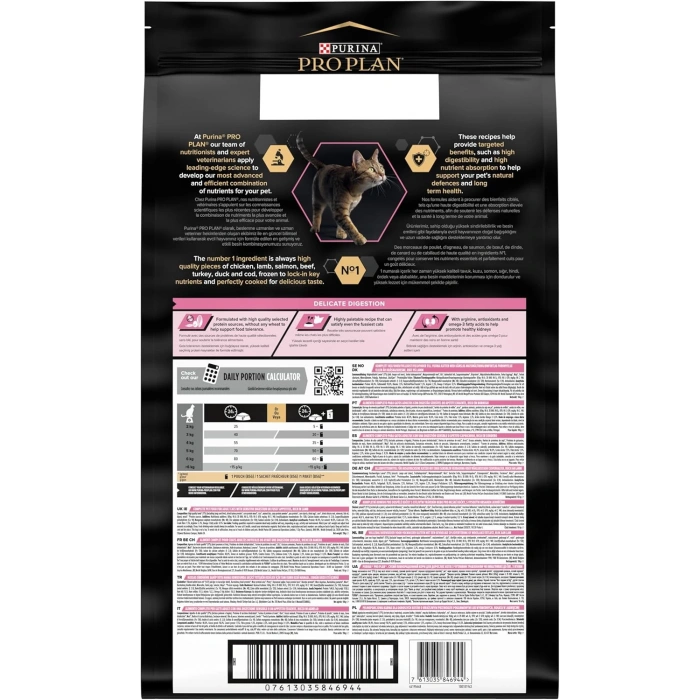 Pro Plan Delicate Kuzulu Kedi Maması 10 Kg