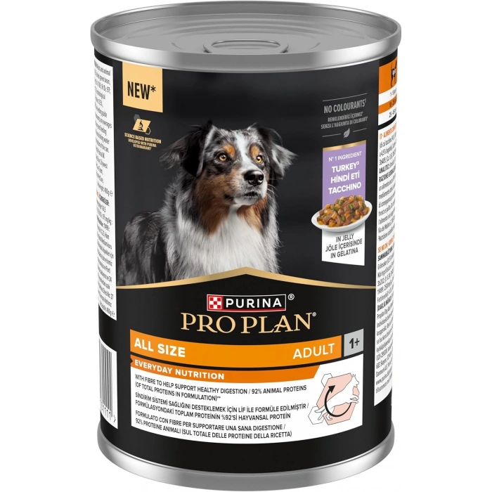 Pro Plan Everday Nutrition Hindi Etli Jöle içinde Yaş Köpek Maması 400gr