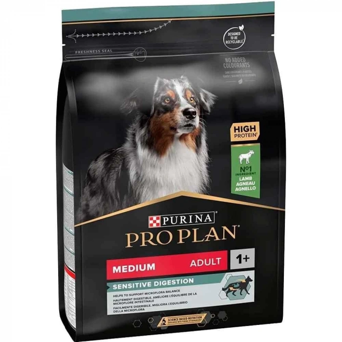 Pro Plan Medium Kuzu Etli Yetişkin Köpek Maması 3 Kg
