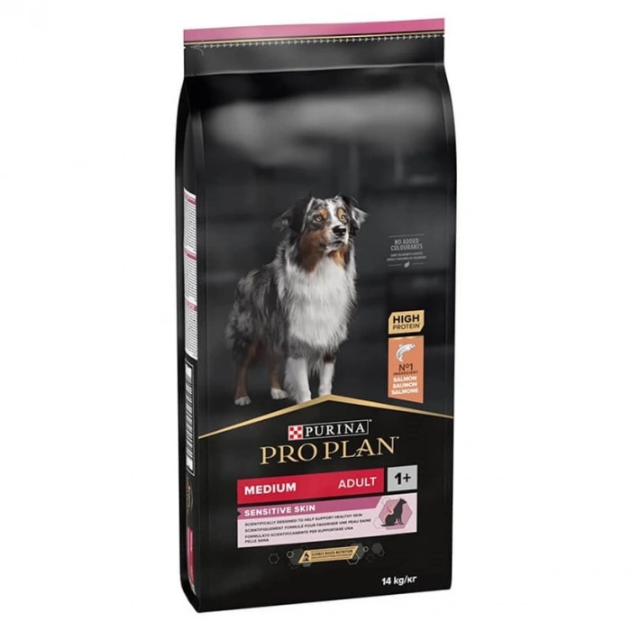Pro Plan Optiderma Sensitive Skin Somonlu Hassas Yetişkin Köpek Maması 14 Kg