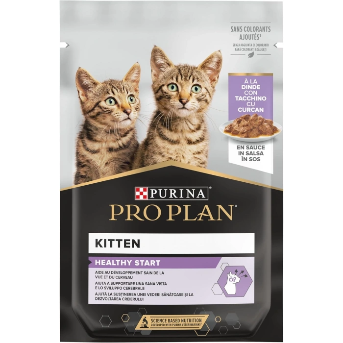 Pro Plan Pouch Hindili Yavru Kedi Konservesi 85gr 10lu Paket