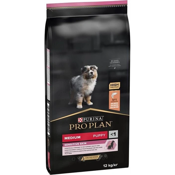 Pro Plan Puppy Medium Somonlu Yavru Köpek Maması 12 Kg