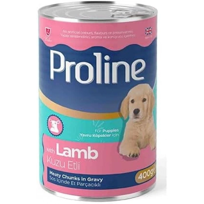 Proline Sos İçince Et Parçacıklı Kuzu Etli Yavru Köpek Maması 400 gr