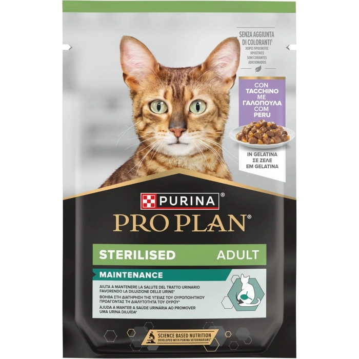 Proplan Sterilised Hindili Pouch Kedi Konservesi 85 Gr