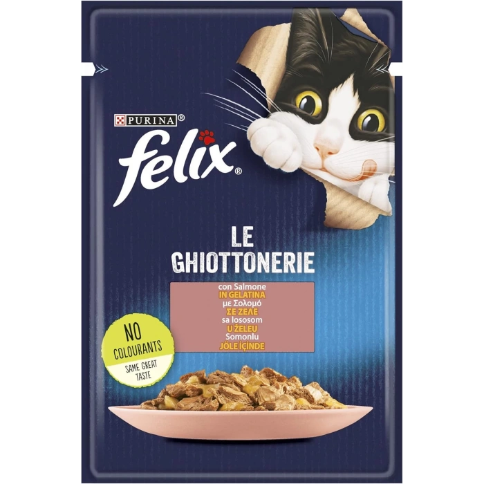 Purina Felix Pouch Somonlu Yaş Kedi Maması 85 Gr