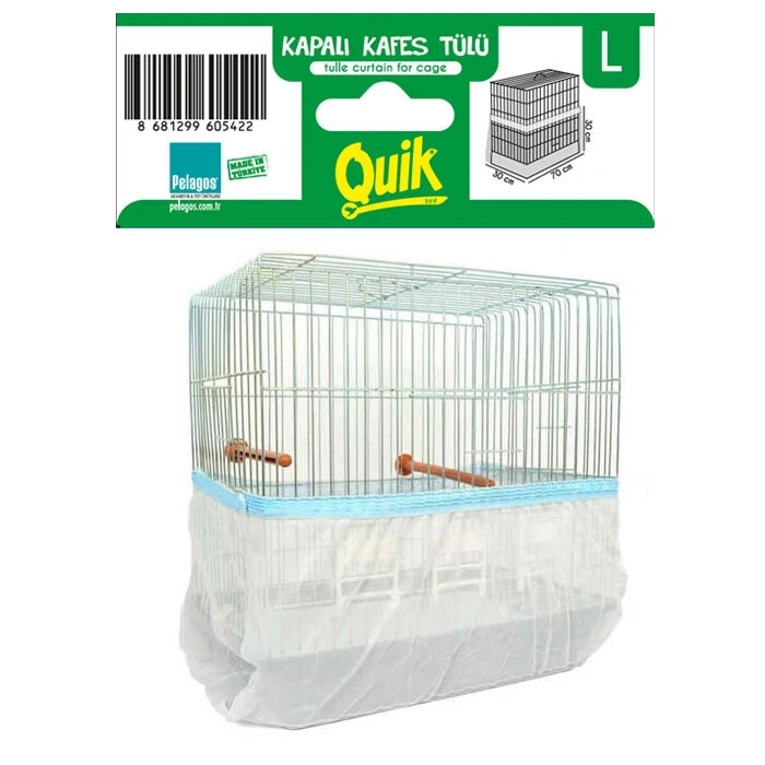 Quik Kafes Tülü Large 70x30x30