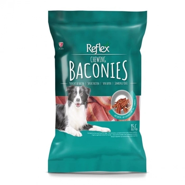 Reflex Chewing Baconies Jambonlu Köpek Ödülü 85 Gr