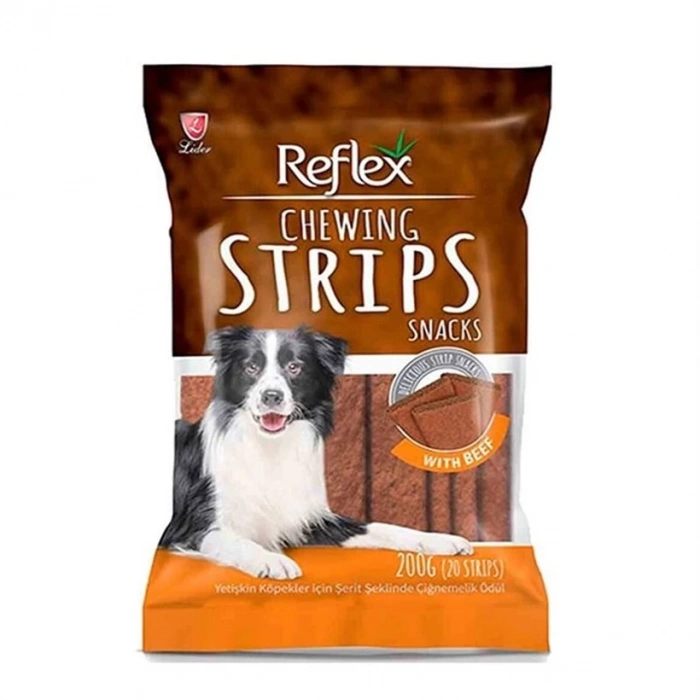 Reflex Chewing Strips Biftekli Köpek Ödülü 200gr