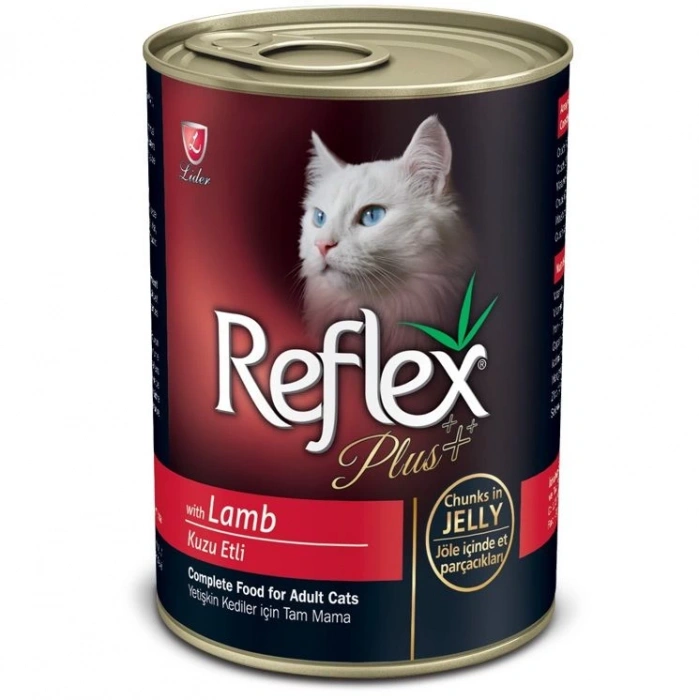 Reflex Kedi Konserve Kuzu Chunks In Jelly 400 Gr