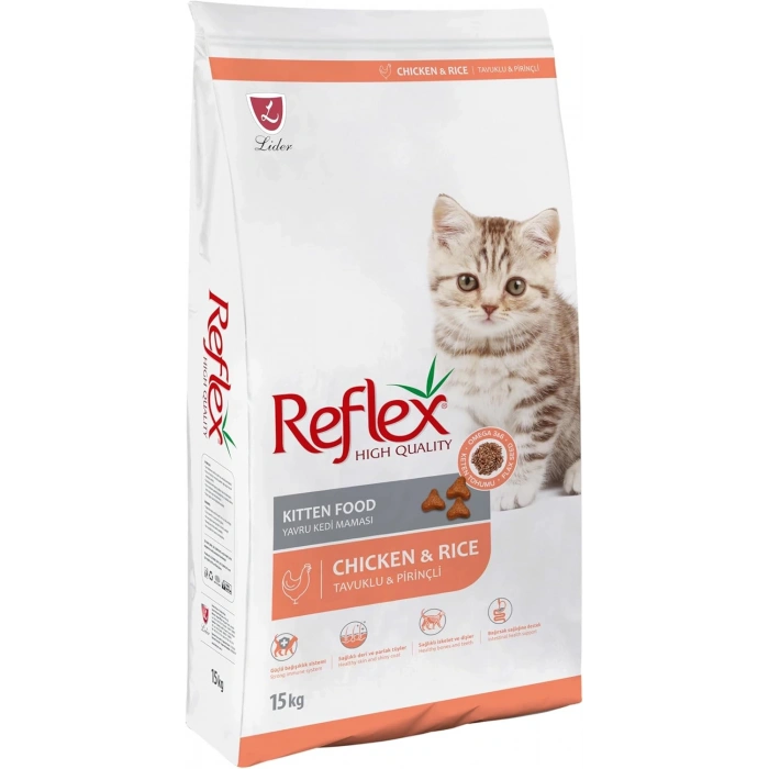 Reflex Kitten Tavuk Etli Yavru Kedi Maması 15 kg (+1Kampanya)