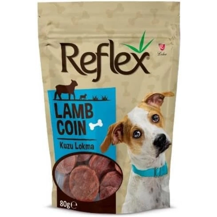 Reflex Kuzu Etli Pul Köpek Ödülü 80gr