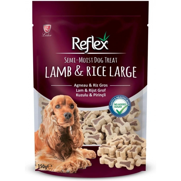 Reflex Large Bones Kuzulu Köpek Ödül Kemiği 150 Gr