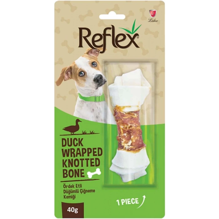 Reflex Ördek Etli Düğüm Kemik Köpek Ödülü 40gr