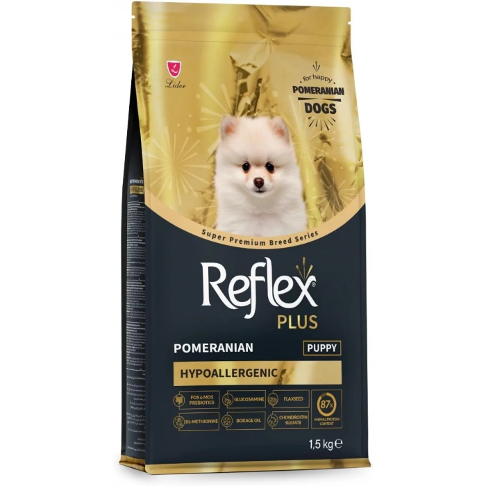 Reflex Plus HypoAllergenic Pomeranian Yavru Köpek Maması 1,5kg