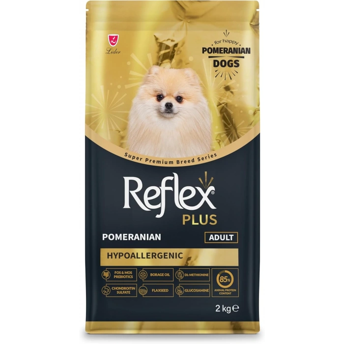 Reflex Plus HypoAllergenic Pomeranian Yetişkin Köpek Maması 2kg
