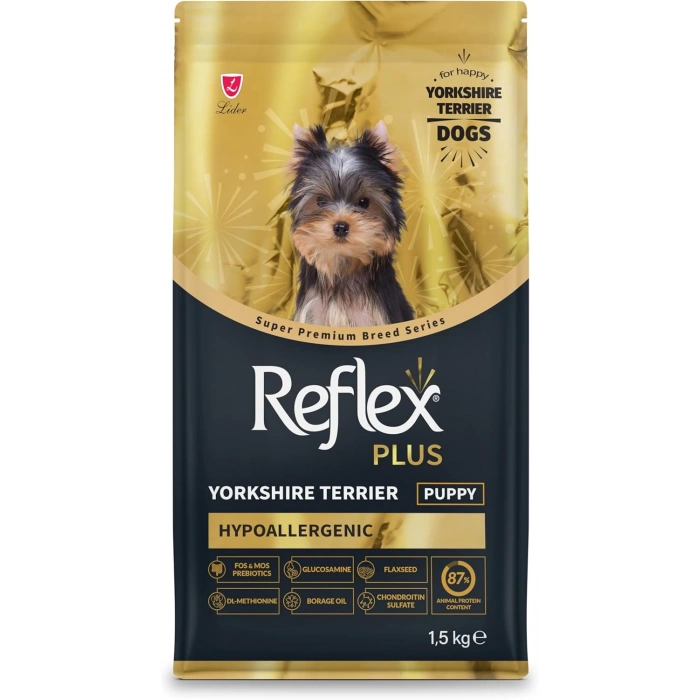 Reflex Plus HypoAllergenic Yorkshire Terrier Yavru Köpek Maması 1,5kg