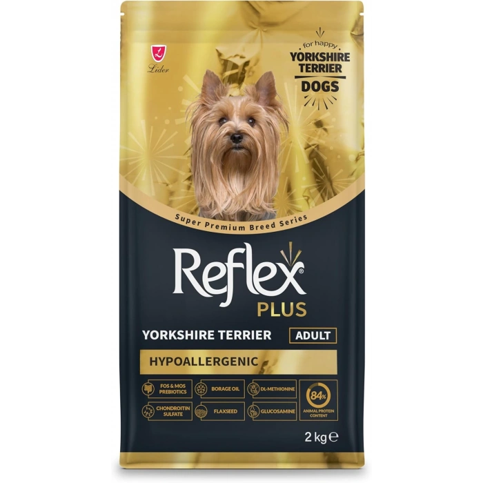 Reflex Plus HypoAllergenic Yorkshire Terrier Yetişkin Köpek Maması 2kg