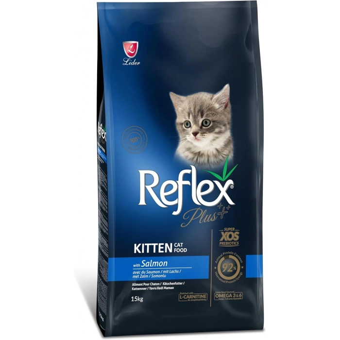 Reflex PLus Kitten Somonlu Yavru Kedi Maması Açık 1 Kg