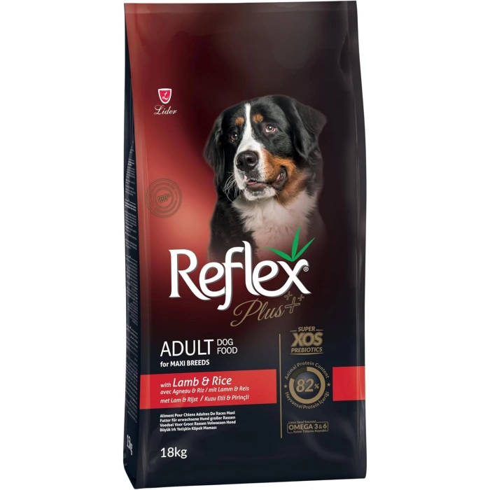 Reflex Plus Kuzulu 18 Kg Maxi Breed Yetişkin Köpek Maması