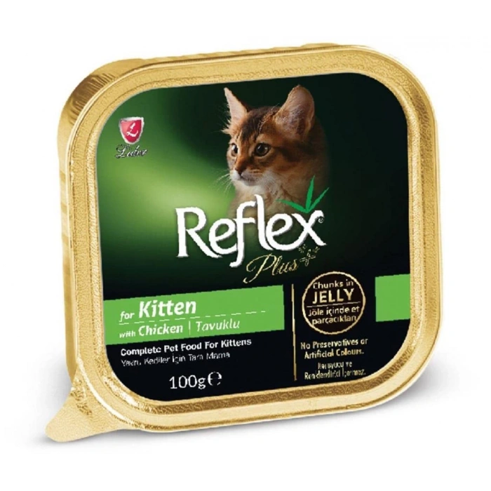 Reflex Plus Pate Kitten Kümes Hayvanı Jelly 100 Gr