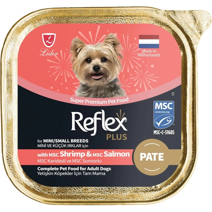 Reflex Plus Pate Small Mini Karies Somon 85 Gr