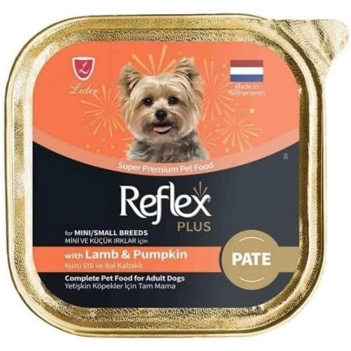 Reflex Plus Pate Small Mini Lamb&Pumpkin 85 Gr