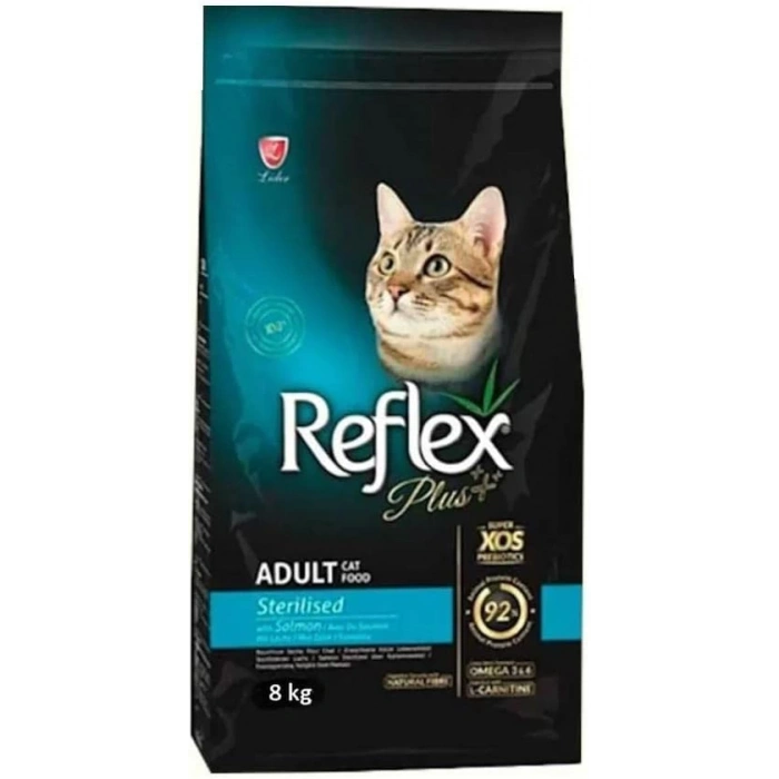 Reflex Plus Somonlu Kısırlaştırılmış Kedi Maması 8 kg