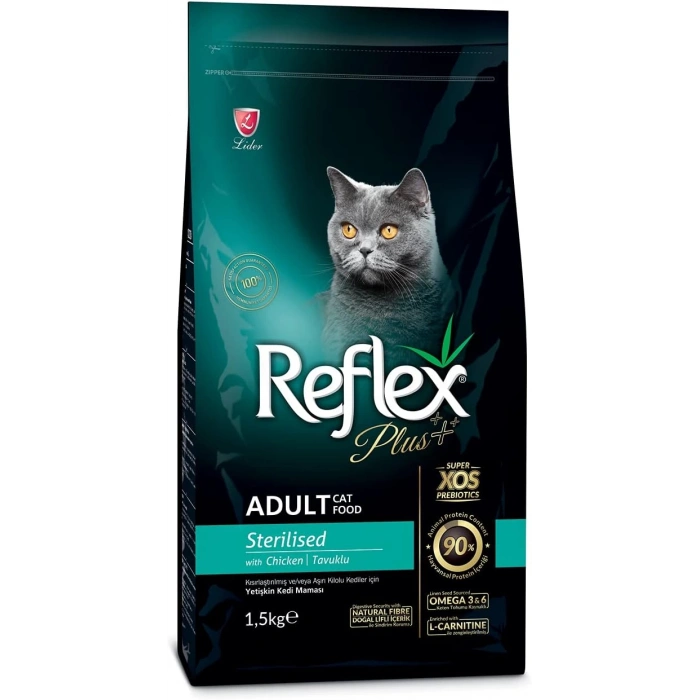 Reflex Plus Tavuklu Kısırlaştırılmış Kedi Maması 1,5kg