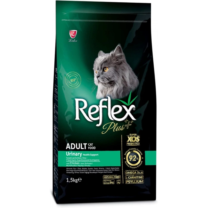 Reflex Plus Urinary Tavuklu Yetişkin Kedi Maması 1,5kg
