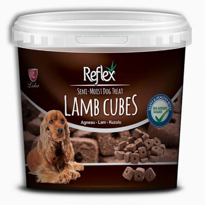 Reflex Semi-Moist Kuzulu Küp Köpek Ödül Maması 500gr