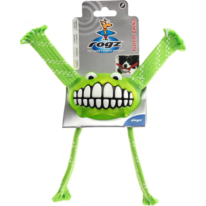 Rogz Toyz Grinz Flossy Small Lime