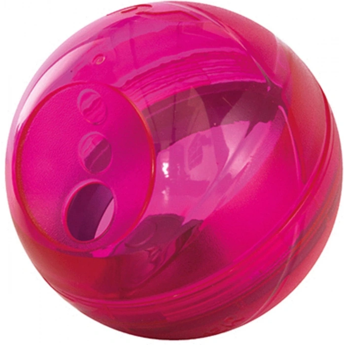 Rogz Tumbler Treat Dispensing Dog Toy Pink