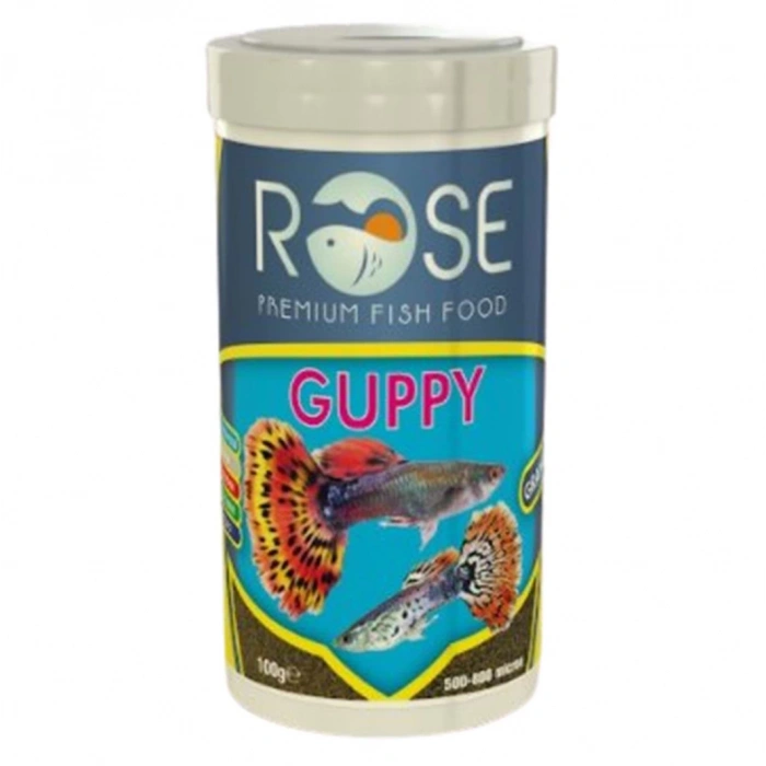 Rose Guppy Granulat 45 Gr