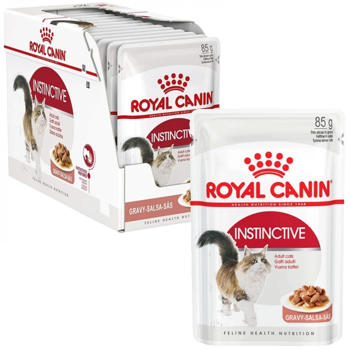 Royal Canin İnstinctive Gravy Kedi yaş Mama 85 Gr