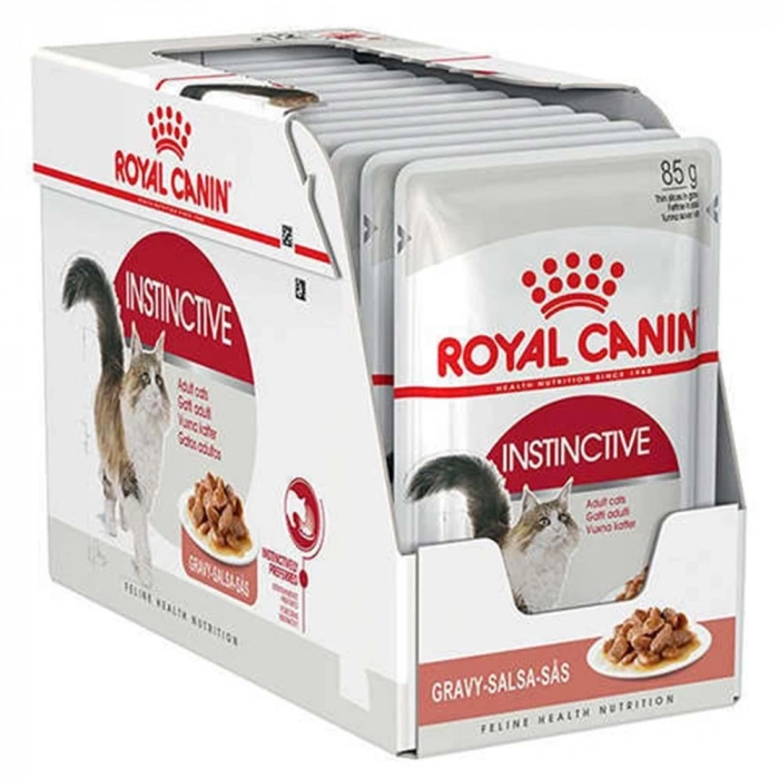 Royal Canin İnstinctive Gravy Kedi yaş Mama 85 Gr