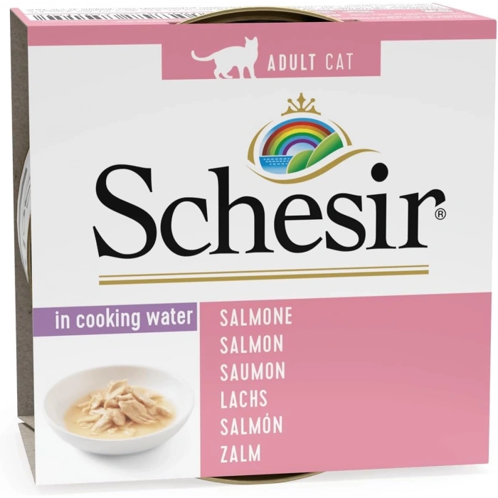 Schesir Somon Balıklı Doğal Yaş Kedi Maması 85gr