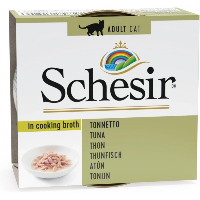 Schesir Soslu Ton Balıklı Kedi Konservesi 70 Gr