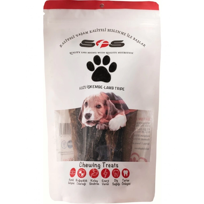 Sfs Kurutulmuş Dana İşkembe 100 gr Köpek Ödülü
