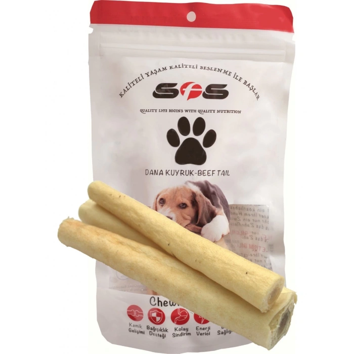 Sfs Kurutulmuş Dana Kuyruk 100 gr Köpek Ödülü