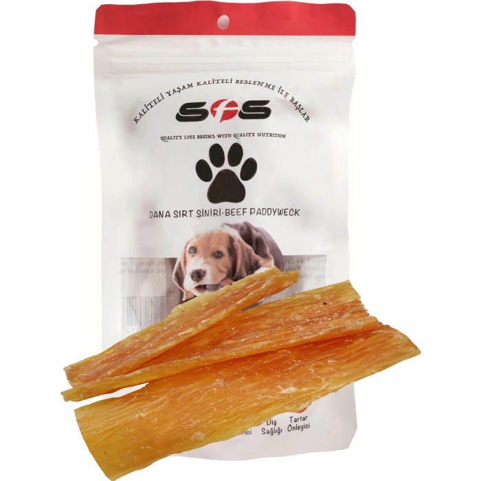 Sfs Kurutulmuş Dana Sırt Siniri 100 gr Köpek Ödülü