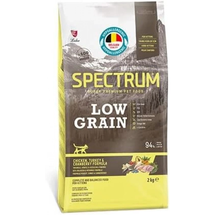 Spectrum Düşük Tahıllı Tavuk&Hindi Yavru Kedi Maması 2 Kg