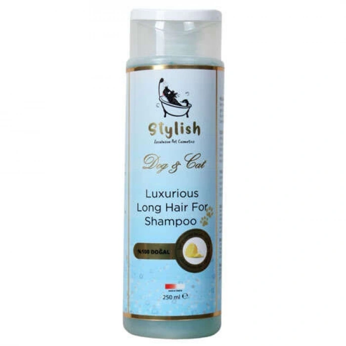 Stylish Luxurious Long Hair Kedi ve Köpek Şampuanı 250 ml