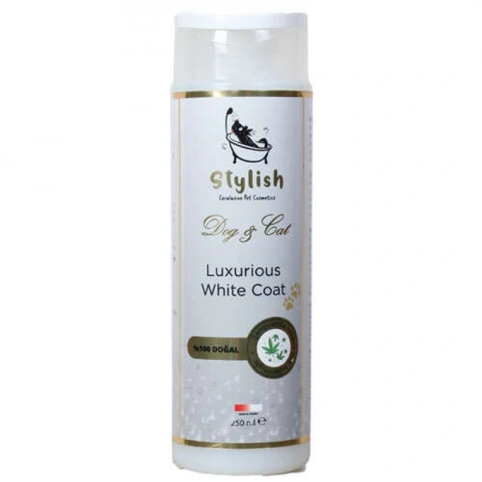 Stylish Luxurious White Coat Kedi ve Köpek Şampuanı 250 ml